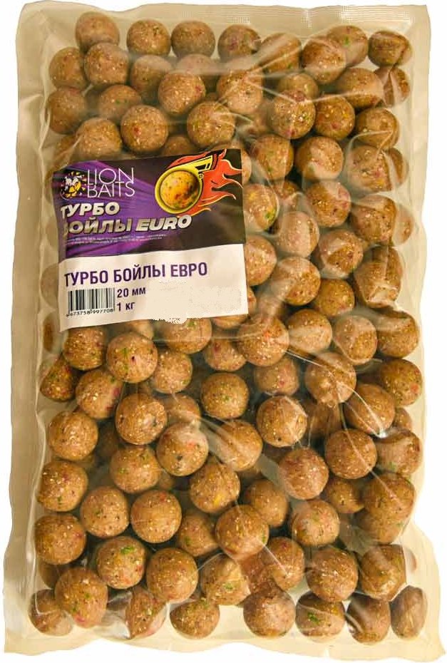 Прикормка GBS Baits Бойлы 20мм Турбо Мёд 1 кг купить,NaN