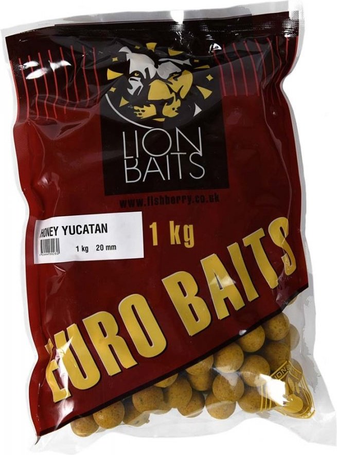 Прикормка Lion Baits Бойлы Lion Baits 20мм 1кг Мёд Мёд 1 кг купить,NaN