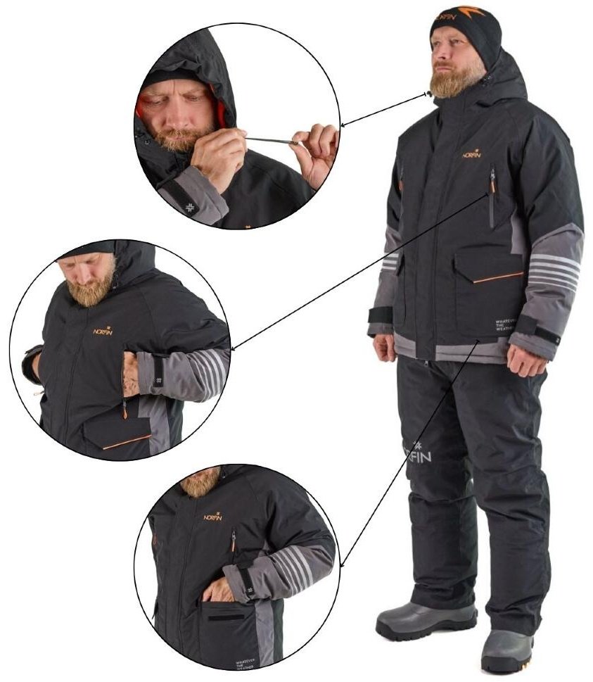 Костюм NORFIN Winter Suit Element 2 + XXXL купить,107990