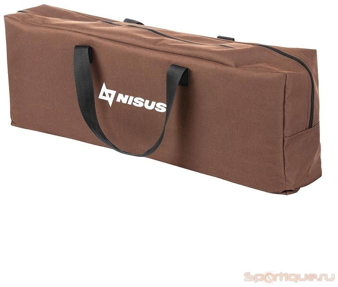 Раскладушка NISUS 75х198 см , коричневый купить,NaN