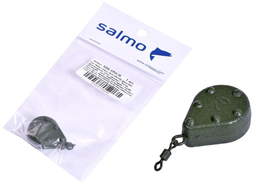Грузило Капля Salmo SBS-050GR 50 г купить,NaN