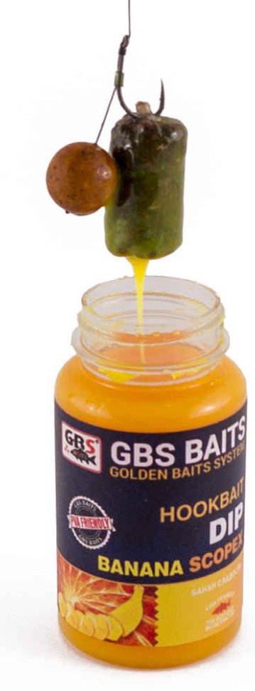 Прикормка GBS Baits Дип 120мл Banana Scopex Банан Сладости 0.12 кг купить,NaN