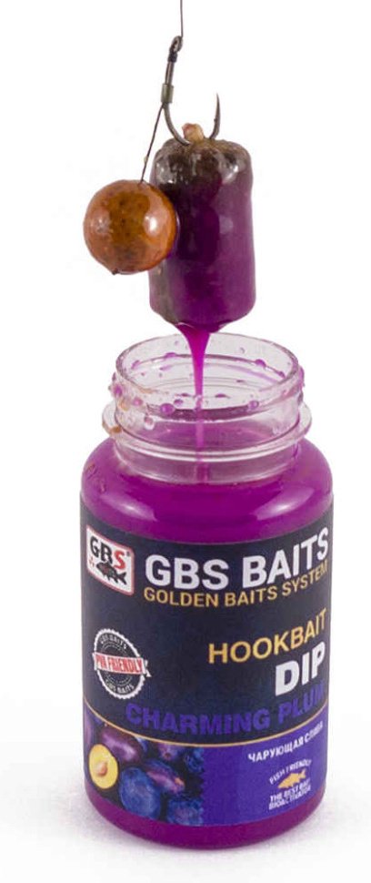 Прикормка GBS Baits Дип 120мл Charming Plum Чарующая Слива 0.12 кг купить,NaN