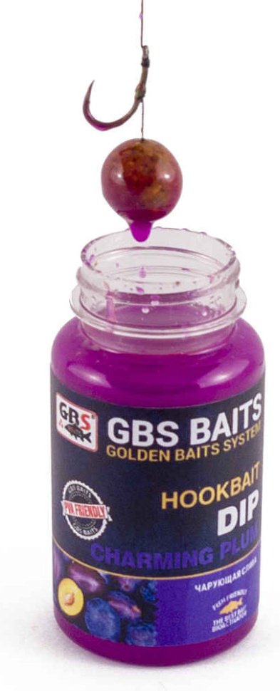 Прикормка GBS Baits Дип 120мл Charming Plum Чарующая Слива 0.12 кг купить,NaN