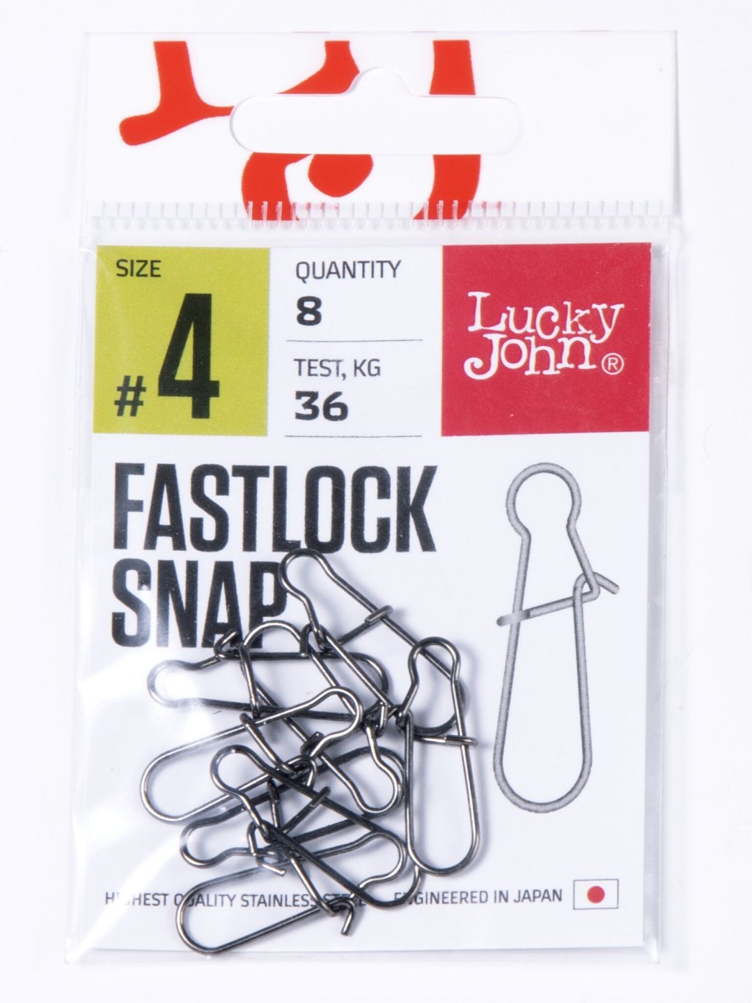 Безузловая застежка Lucky John LJP5111-005 купить,NaN