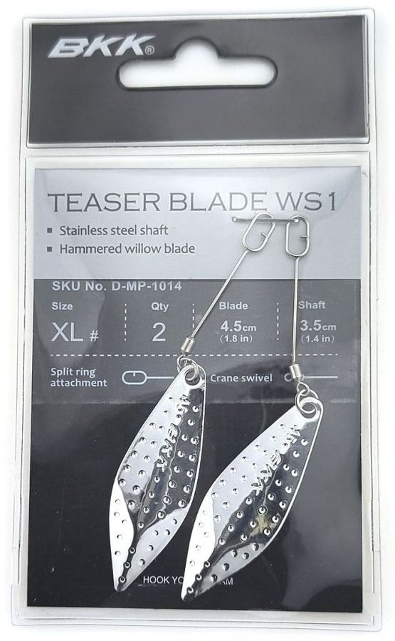 Лепесток BKK Лепесток для офсетного крючка Teaser Blade WS1 XL, 45mm (2шт) D-MP-1014 купить,NaN