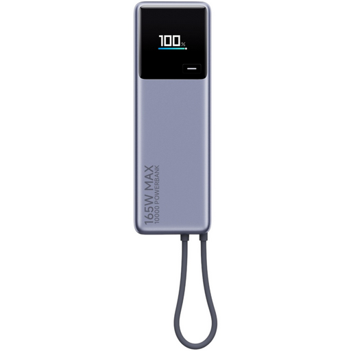 Внешний аккумулятор Xiaomi Power Bank (Integrated Cable) GL PB1165M 10000 мАч 165 Вт gray