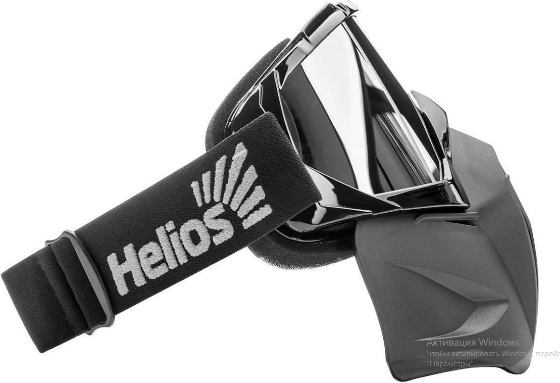 Маска горнолыжная Helios HS-MT-003 черный размер 18 купить,NaN