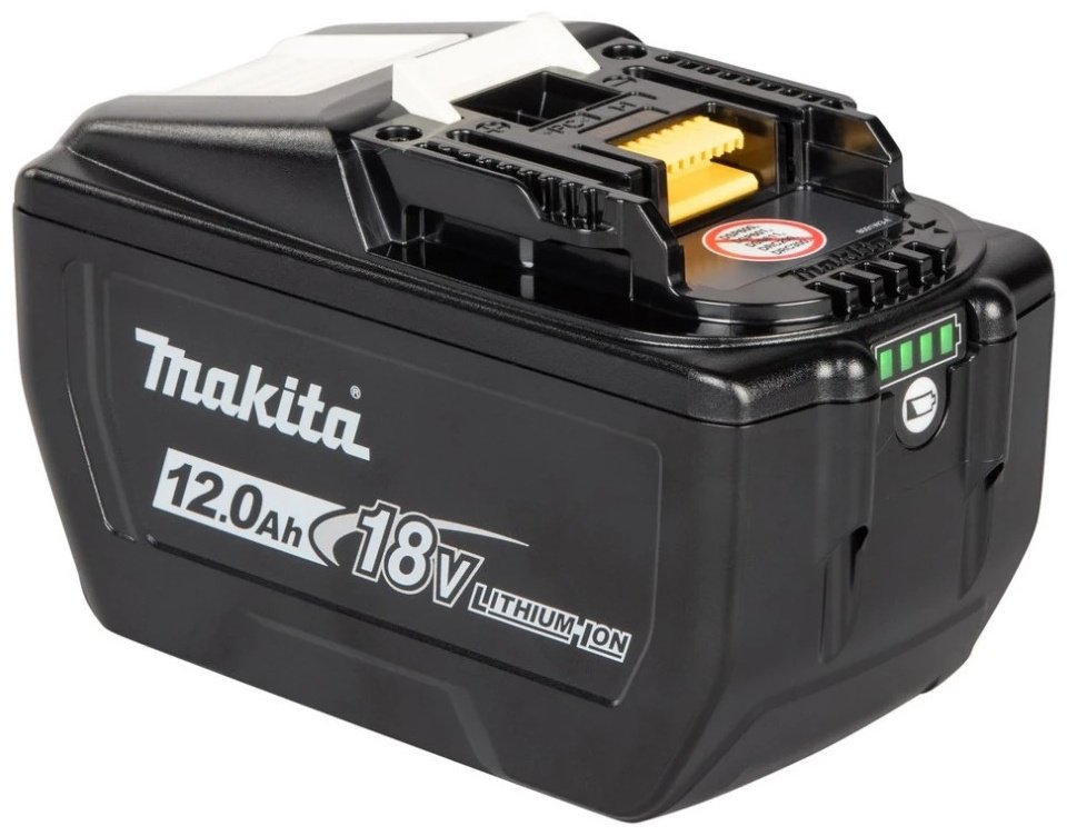 Аккумулятор Makita BL18120 (1915J2-8) Li-Ion 18 В 12 Ач 1 шт купить,NaN