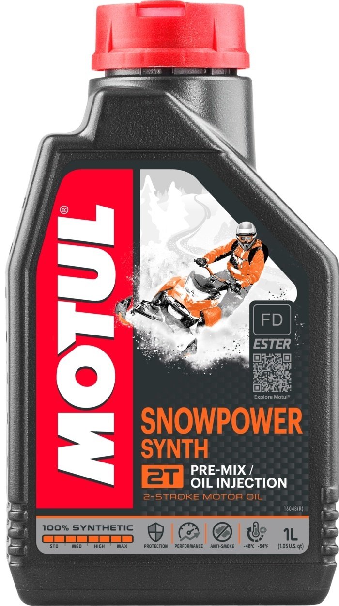 Моторное масло Синтетическое Motul Snowpower Synth 2T отсутствует 1 л купить,NaN
