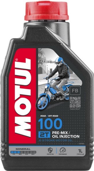 Моторное масло Минеральное Motul 100 2T отсутствует 1 л купить,NaN