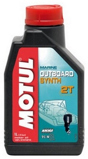 Моторное масло Синтетическое Motul 2T Outboard Synth отсутствует 1 л купить,NaN