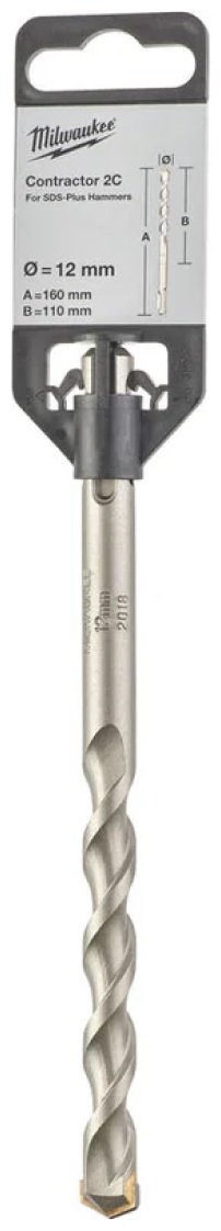 Milwaukee бур 4932471236 (SDS-plus, 12х110х160 мм) 1 шт купить,NaN