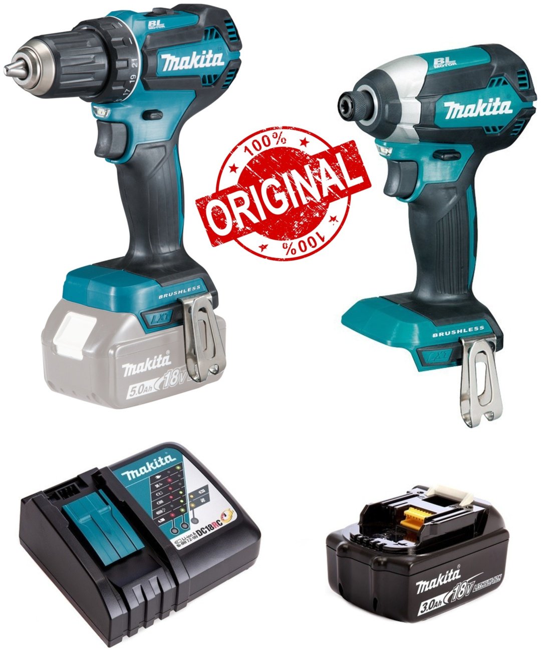 Набор электроинструментов Makita DTD153Z купить,NaN