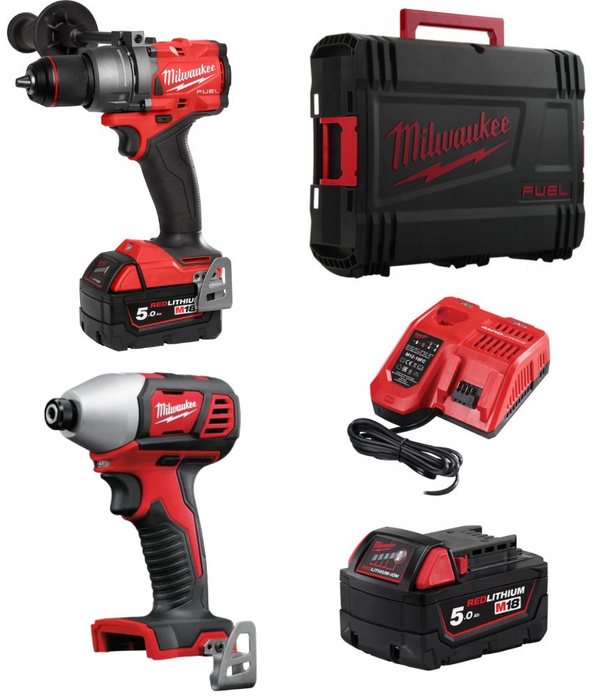 Наборы электроинструментов Milwaukee M18 FPD3-502X (4933479860) + M18 BID-0 (4933443570) 2 в 1 купить,NaN