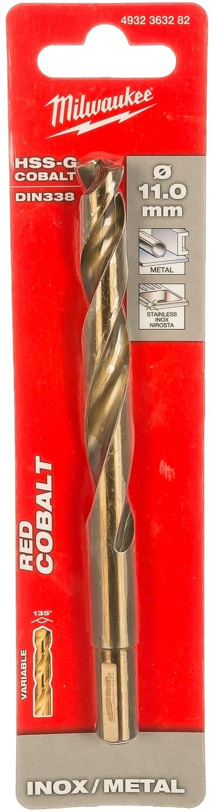 Сверло Milwaukee 4932363282 11x142 мм купить,NaN