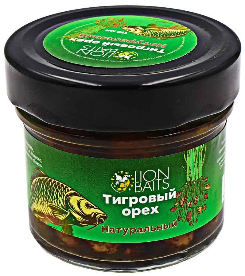 Прикормка Lion Baits Тигровый орех консервированный LBTOS-001 Натуральный 0.11 кг купить,NaN