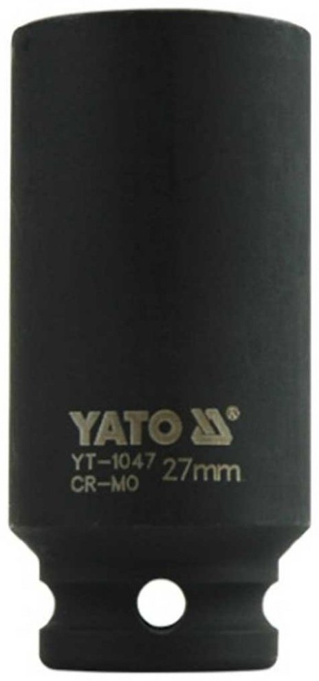 YATO торцевая головка ударная глубокая 1/2 YT-1047 1 шт купить,NaN