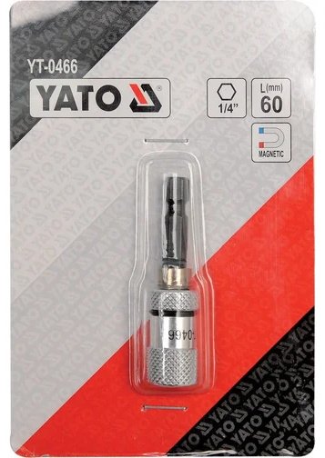 Удлинитель прямой 1/4 YATO YT-0466, 1 шт купить,NaN