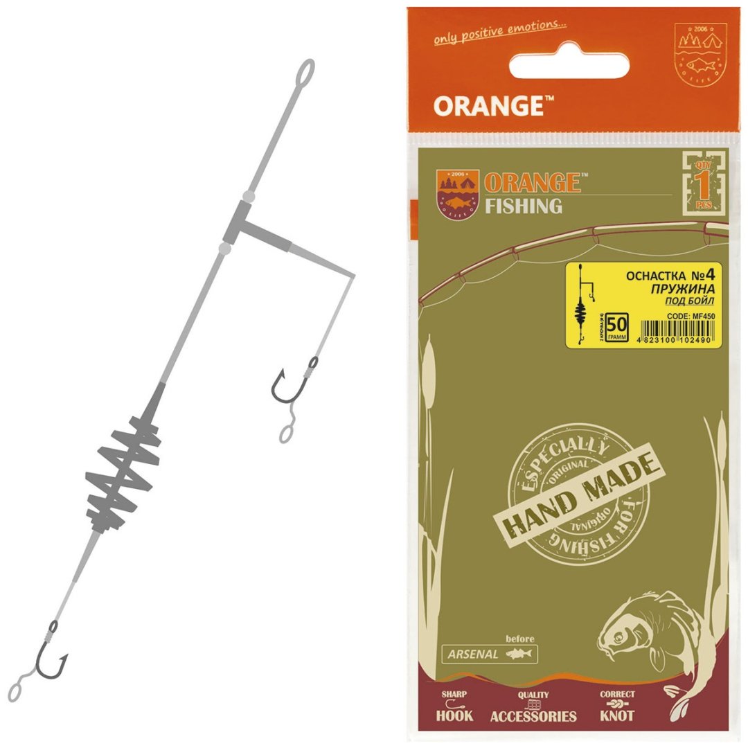 Orange Carp №4 Spring Leadcore 4823100102506 купить,NaN