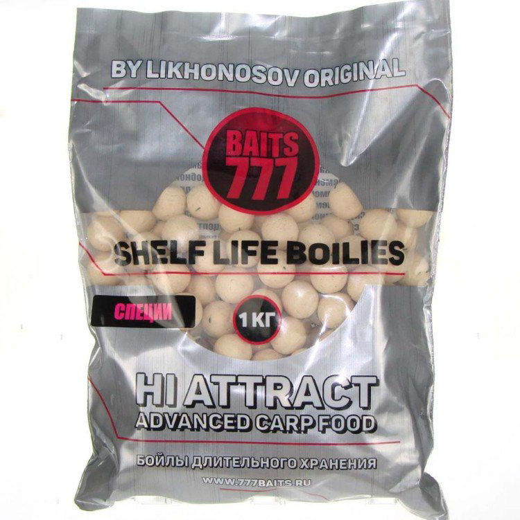 Бойлы Baits 777 20мм 1 кг Специи купить,NaN