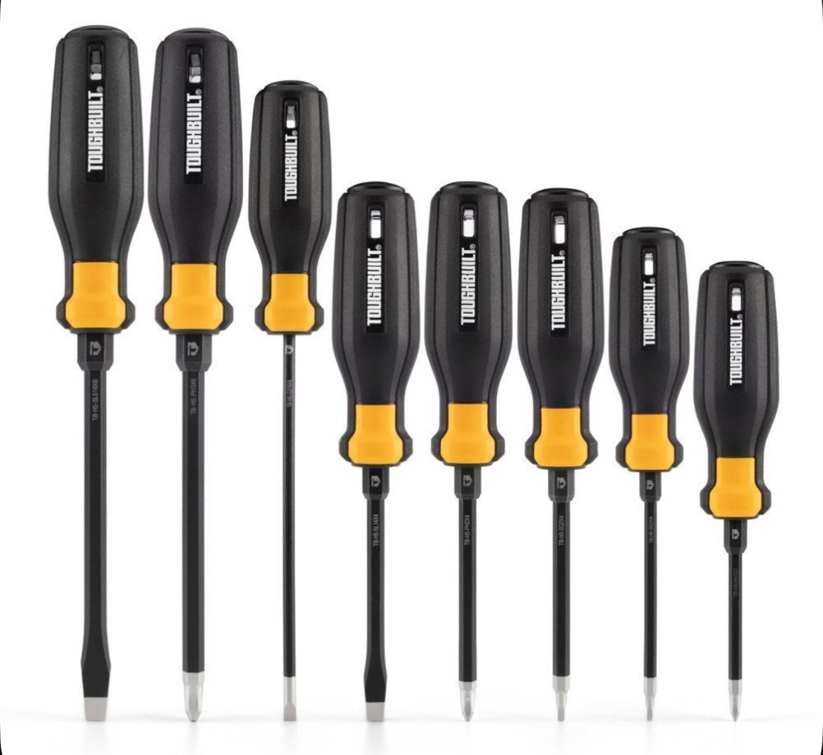 Toughbuilt набор отверток TB-H5S8-A набор из 8 купить,NaN