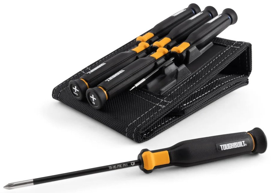 Toughbuilt набор отверток TB-H5S6-PRE PH1х100 мм, PH0х75 мм купить,NaN