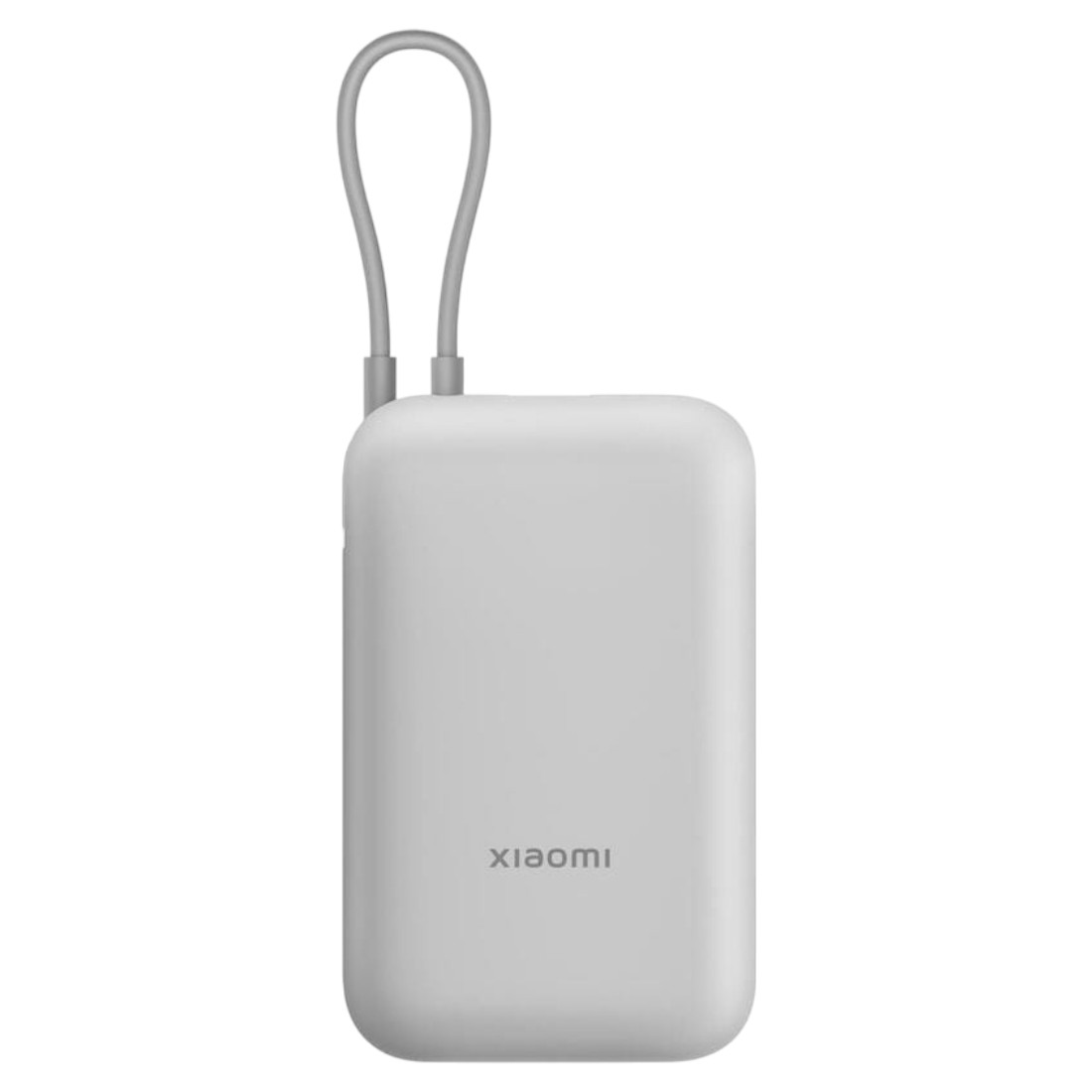 Внешний аккумулятор Xiaomi Power Bank 20000mAh (Integrated Cable) GL Light Gray купить,NaN