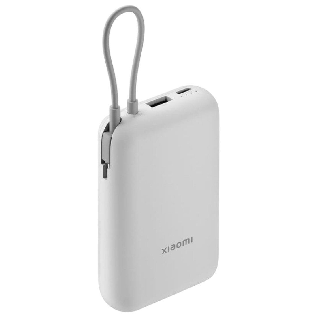 Внешний аккумулятор Xiaomi Power Bank 20000mAh (Integrated Cable) GL Light Gray купить,NaN