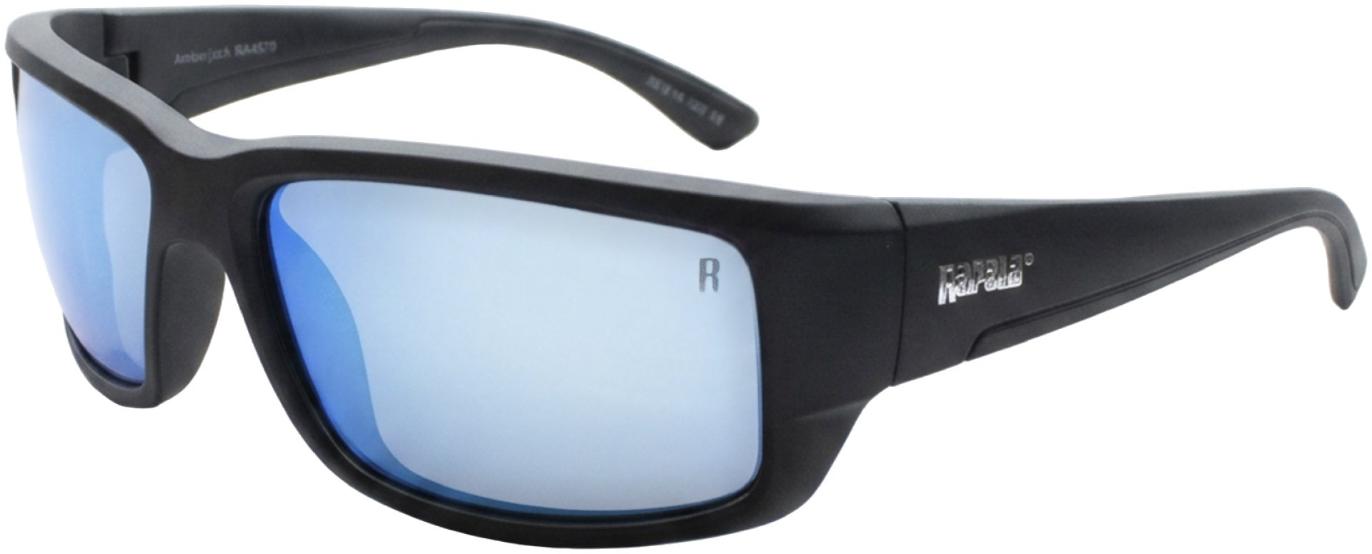 Спортивные очки Rapala Amberjack Matte Black Blue Mirror черный купить,NaN