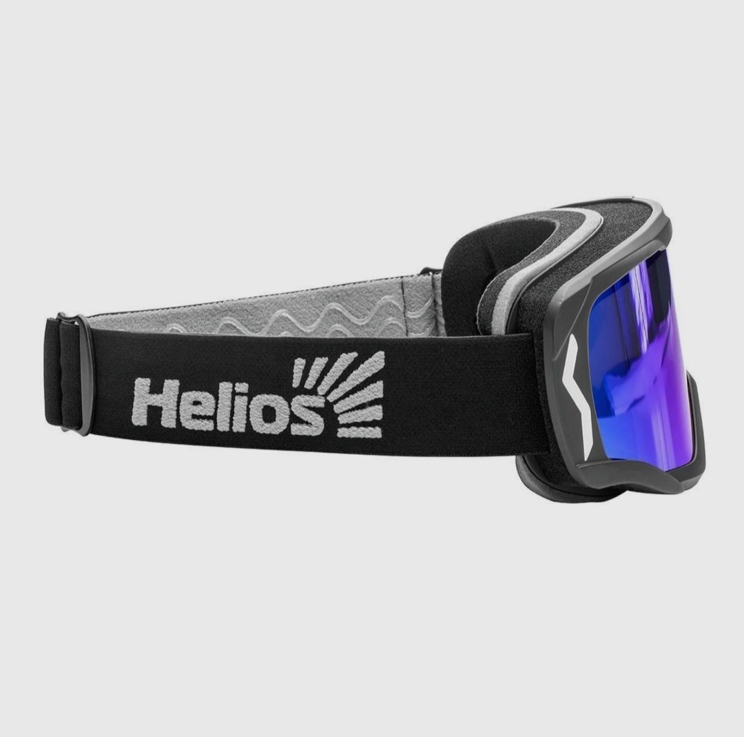 Маска горнолыжная Helios Ski googles HS-HX-014 серый размер универсальный купить,NaN