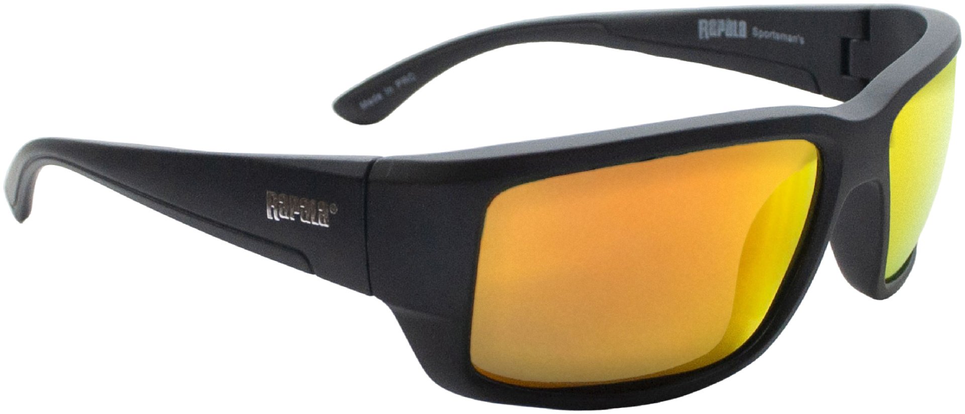 Спортивные очки Rapala Amberjack Matte Black Red Mirror черный купить,NaN