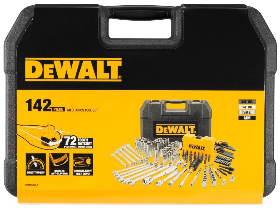 Набор инструментов и оснастки универсальный 142 в 1 DeWALT DWMT73802-1 купить,NaN
