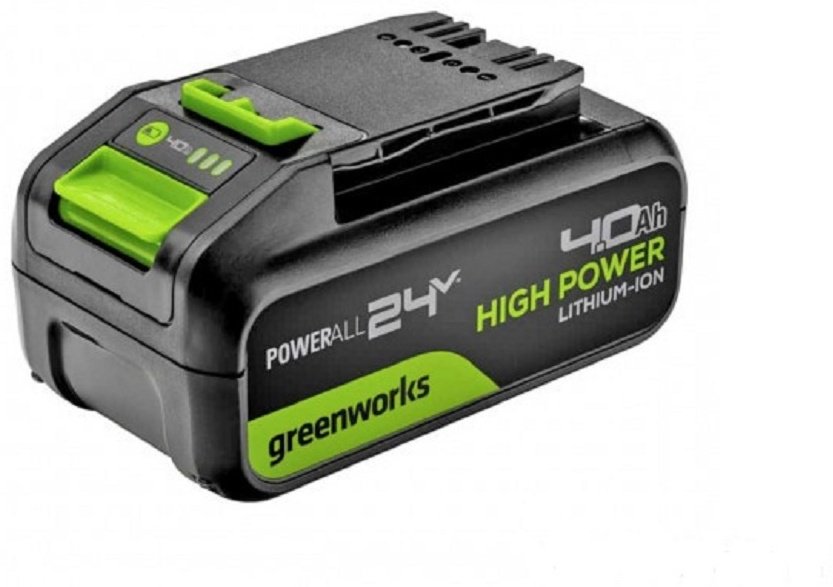 Аккумулятор Greenworks G24HP4 2958907 Li-Ion 21.6 В 4 Ач 1 шт купить,NaN