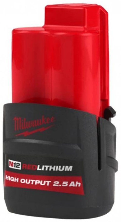Аккумулятор Milwaukee M12 HB2.5 (4932480164) Li-Ion 12 В 2.5 Ач 1 шт купить,NaN