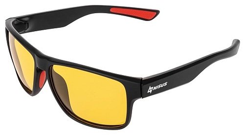 Спортивные очки NISUS N-OP-LZ0471-Y черный купить,NaN