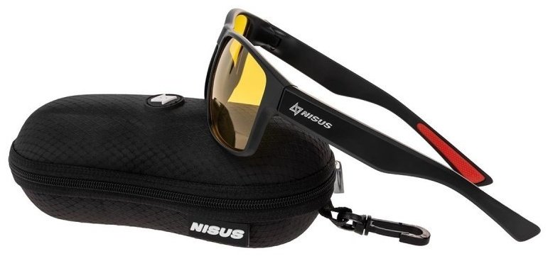 Спортивные очки NISUS N-OP-LZ0471-Y черный купить,NaN