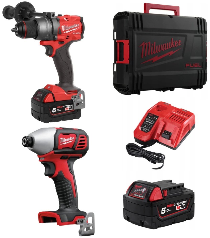 Наборы электроинструментов Milwaukee M18 FDD3-502X (4933479863) + M18 BID-0 (4933443570) 2 в 1 купить,NaN