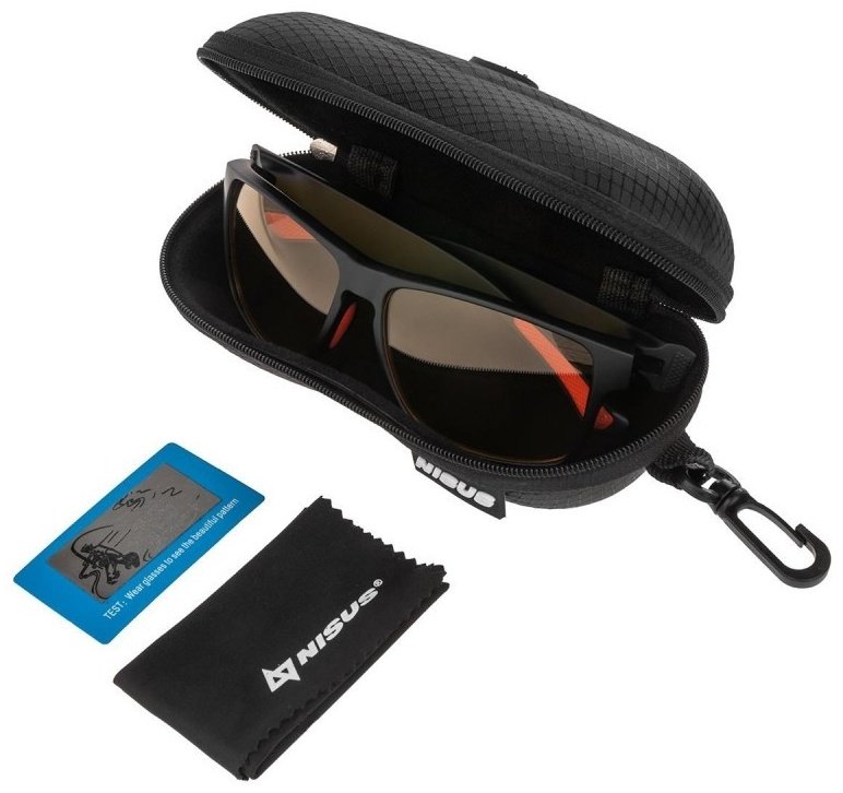 Спортивные очки NISUS N-OP-LZ0471-Y черный купить,NaN