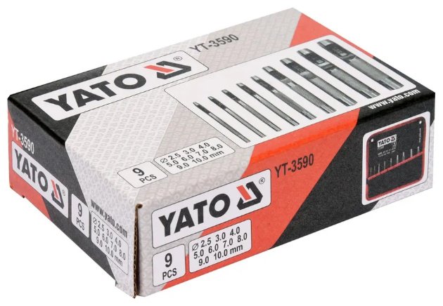 Просекатель для кожи YATO YT-3590 Набор инструментов YATO/Артикул YT-3590 купить,NaN