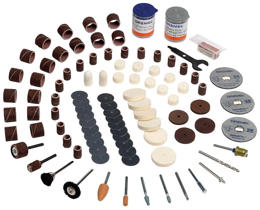 Dremel набор насадок для гравера, 2615S724JA 150 шт купить,NaN