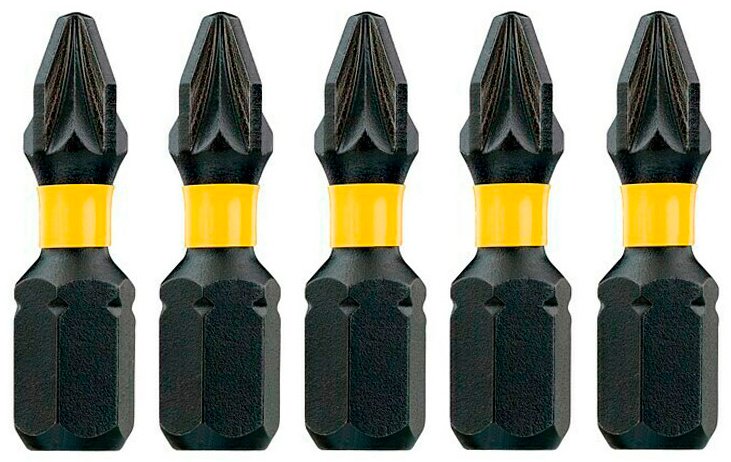 DeWALT набор насадок для дрели, для шуруповерта, DT7388T-QZ 5 шт купить,NaN
