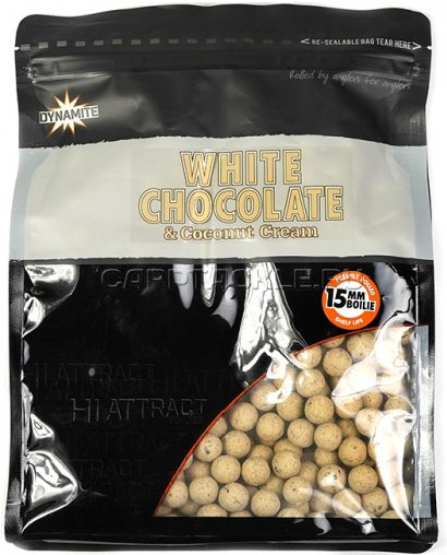 Бойлы Baits Dynamite  15мм 1 кг White Chocolate & Coconut Cream купить,NaN