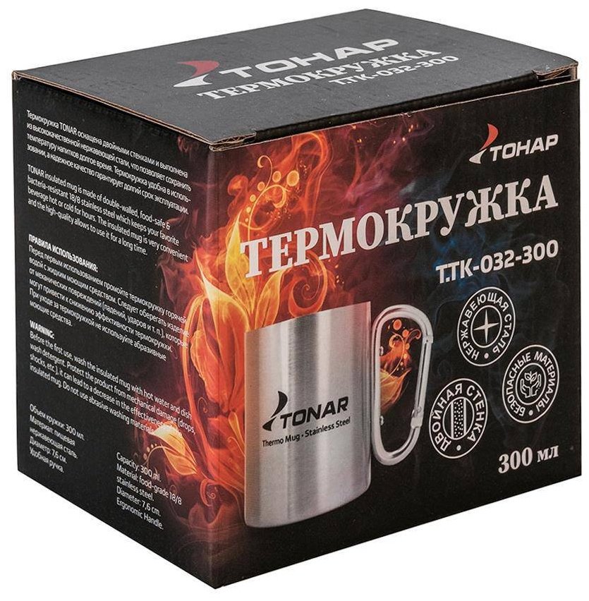 Кружка ТОНАР T.TK-032-300 1 шт купить,NaN