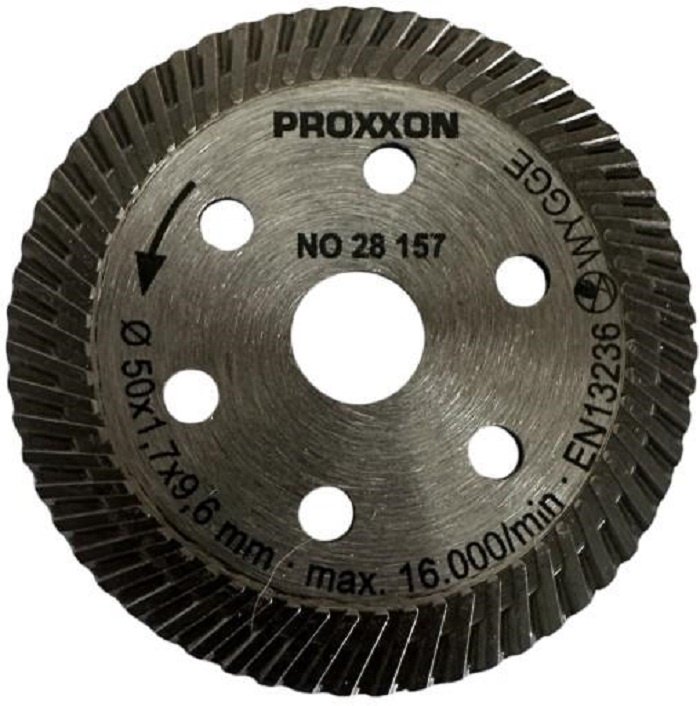 Диск отрезной алмазный 50x9.6х1.7 мм, Proxxon 28157 купить,NaN