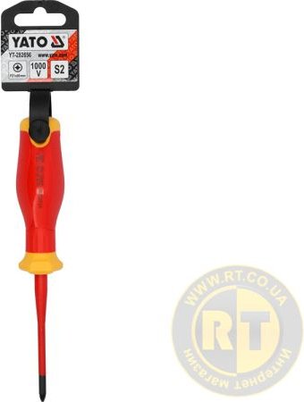 YATO отвертка YT-282656 PZ1х80 мм купить,NaN