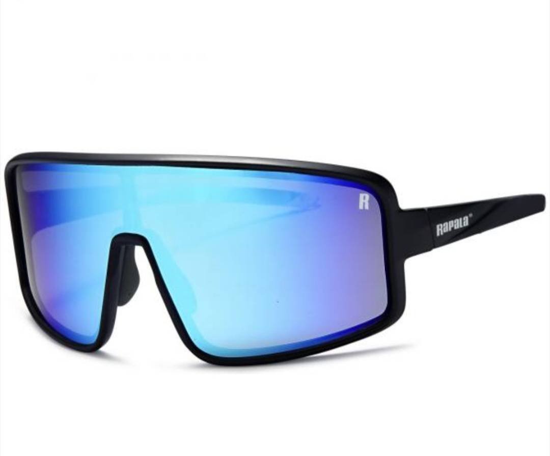 Спортивные очки Rapala SUNFISH BLACK BLUE MIRROR, RA45C03 голубой купить,NaN