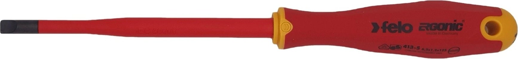 Felo отвертка 41396590 SL6.5х125 мм купить,NaN