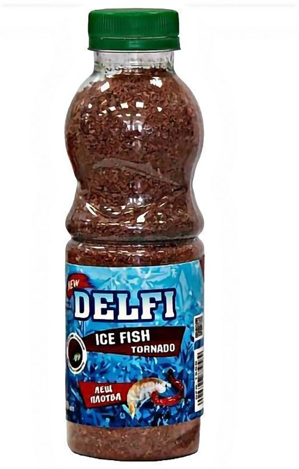 Прикормка Delfi Ice Fish Tornado гаммарус-мотыль 0.5 кг купить,NaN