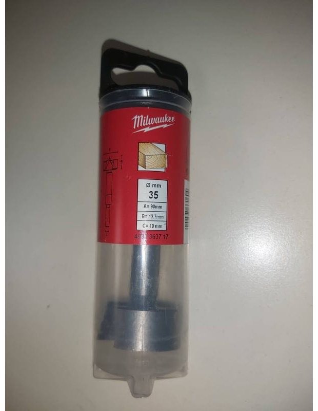 Сверло Milwaukee Форстнера 4932363717 35 мм, 1 шт. купить,NaN